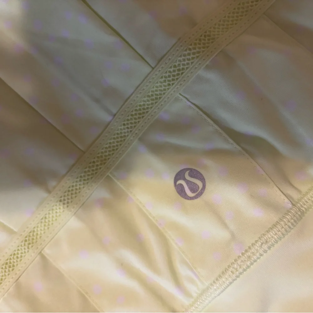 NWT Lululemon 6 Tall Pace Setter Women's Faded Zap Petit Dot tennis run Skirt - Picture 7 of 16